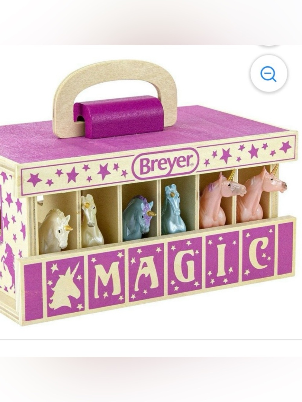 Breyer Kids Magic Unicorn Stable Playset - Pink